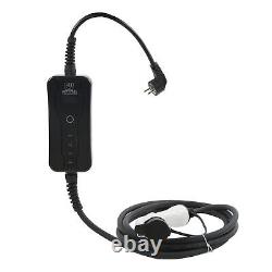 16.4ft 16A EV Cable Portable Electric Vehicle Charging Station IP65