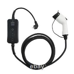 16.4ft 16A EV Cable Portable Electric Vehicle Charging Station IP65