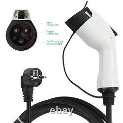 16.4ft 16A EV Cable Portable Electric Vehicle Charging Station IP65