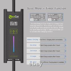 16A 230V 1Phase Level 2 GBT Electric Vehicle Charger with Europlug for EV Charge