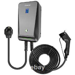 240V 32 Amp Level 2 Electric Vehicle (EV) Charging Station with 20ft J1772 Cable