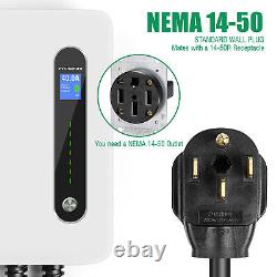 32/40Amp Level 2 EV Home Charging station 220V Electric Vehicle Charger 14-50 US