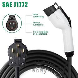 32 Amp Level 2 EV Charger 240V Electric Vehicle Charging Cable 23ft NEMA 14-50P