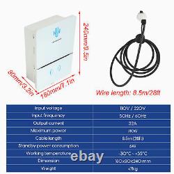 32A EV Charging Cable Extension Cord 7KW Electric Vehicle Charging Station