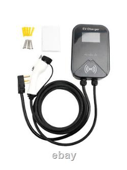 32A Wallbox Electric Vehicle Charger Car EV Charging Station J1772 7.6KW 20 FT T