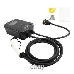 32A Wallbox Electric Vehicle Charger Car EV Charging Station J1772 7.6KW 20 FT T