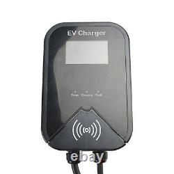 32A Wallbox Electric Vehicle Charger Car EV Charging Station J1772 7.6KW 20 FT T