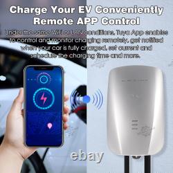 32Amp EV TYPE1 Wifi Charging Station 220V Level 2 Electric Vehicle Charger 14-50