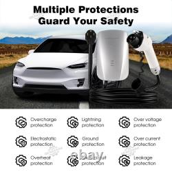 32Amp EV TYPE1 Wifi Charging Station 220V Level 2 Electric Vehicle Charger 14-50