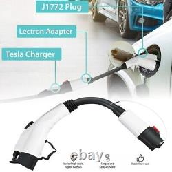 40A Type 1 EVSE Tesla To SAE J1772 250V Adapter For Electric Vehicle EV Charger