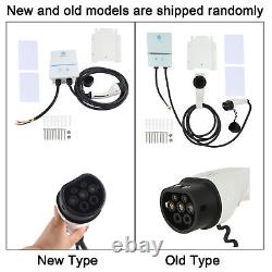 AGS EV Charging Station Wall Mount 32A Electric Vehicle EU Plug 220V CE