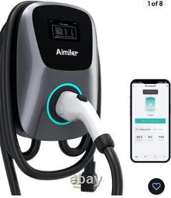 Aimiler EV Charger Level 2, 48A 240V 11.5KW Smart Electric Vehicle Charger NEMA