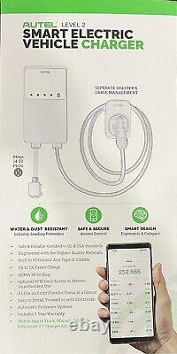 Autel Level 2 Smart Electric Vehicle Charger NEMA 14-50 EV 40A 25 FT Cord