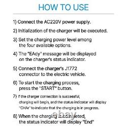 CASTPRO Hello Charger 3510A0 (Electric Vehicle Charging), Portable Car Charger