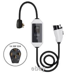 Car AC charging pile 7kw Smart Electric Vehicle EV Charger 32A 14-50 Plug