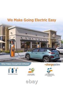 ChargePoint Home Flex Level 2 Electric Vehicle Charger NEMA 6-50, 240V WIFI