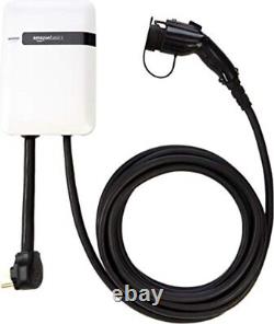 Damaged See Pic 25' Level-2 White Electric Vehicle Charging Station EX-1762-2AM1