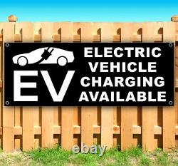 ELECTRIC VEHICLE CHARGING Advertising Vinyl Banner Flag Sign Many Sizes