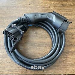 EV Charger J1772 Extension Cord Charging Cable 20ft 32A Electric Vehicle Type 1