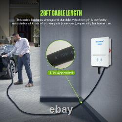 EV Charger Level 2 32A 7KW 8.5m Electric Vehicle Charging Station SAE J1772