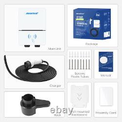 EV Charger Level 2 32A 7KW 8.5m Electric Vehicle Charging Station SAE J1772