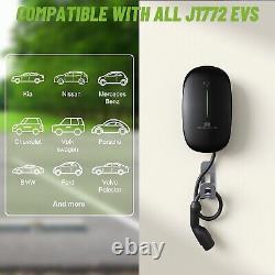 EV Charger Level 2 40Amp 240V 9.6kW NEMA 14-50 Plug Electric Vehicle Station