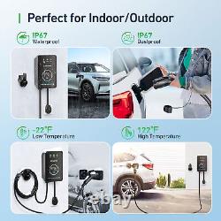 EV Charger Level 2, 48A 240V 11.5KW Electric Vehicle Charger NEMA 14-50P IP67