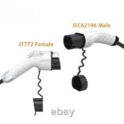 EV Charging Cable J1772 Type1 to Type2 Plug EV Cable Electric Vehicle Cord 5m