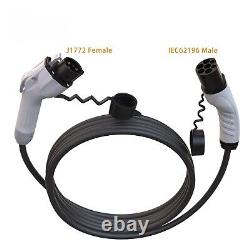 EV Charging Cable J1772 Type1 to Type2 Plug EV Cable Electric Vehicle Cord 5m