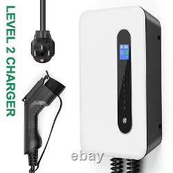 EV Charging Station 32Amp Level 2 Electric Vehicle Home Charger J1772 EVSE 14-50