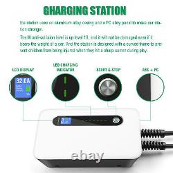 EV Charging Station 32Amp Level 2 Electric Vehicle Home Charger J1772 EVSE 14-50