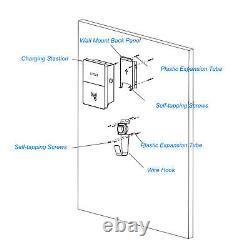 EV EV Charging Station Wall Mount 32A Electric Vehicle EU Plug