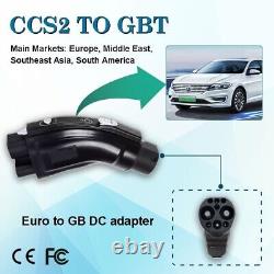 EV Fast Charging Plug CCS2 to GB/T DC Combo Electric Vehicle Charger Connector