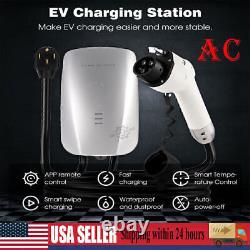 EV Smart Home 32Amp Charging Station APP 220V Electric Vehicle Car Charger 14-50