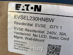 EVSEL230HNBW ELECTRIC VEHICLE CHARGING UNIT EATON With Cord, New open box