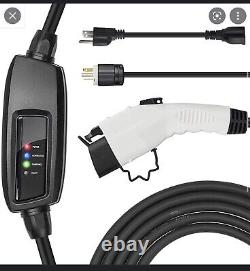 Electric Vehicle Charger 32Amp EV Car Charging Cable Level 2 NEMA 14-50 US Plug