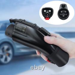 Electric Vehicle Charging Adapter Max 60A & 250V (Black) For Tesla to J1772 EVs