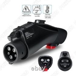 Electric Vehicle Charging Adapter Max 60A & 250V (Black) For Tesla to J1772 EVs