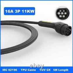 Electric Vehicle Charging Station 16A 480V AC 11KW Type 2 Ev Charging Connectors