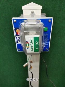 Electric Vehicle Charging Station Outlet With Visa & MasterCard Cellular Payment