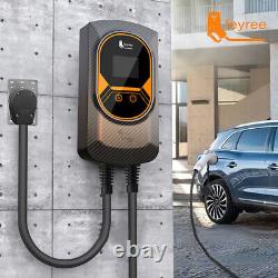 Electric Vehicle EV Charger 50Amp 240V 26FT Cable Charging Station Level 2 APP T