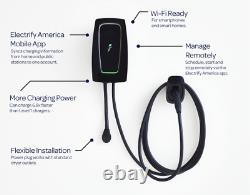 Electrify Home Electric Vehicle (EV) Charger, 240V, 24-Foot Cable, Level 2