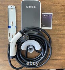 Enel X JuiceBox 40A Electric Vehicle Charging Station EV Home Charger NEMA 14-50