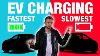 Fastest U0026 Slowest Charging Evs When Speed Really Matters Electric Vehicle Charging Speed Test