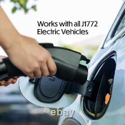 For Tesla to J1772 EVs Electric Vehicle Charging Adapter Max 48A 250V Black NEW