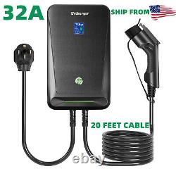 Home EV Level 2 Electric Vehicle Car Charger 7KW 32A EV Charging Station Wallbox