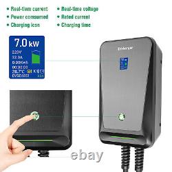 Home EV Level 2 Electric Vehicle Car Charger 7KW 32A EV Charging Station Wallbox