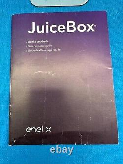 JuiceBox 32 Enel X Way Level-2 Wi-Fi Enabled Electric Vehicle Charging Station