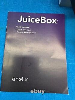 JuiceBox 32 Enel X Way Level-2 Wi-Fi Enabled Electric Vehicle Charging Station