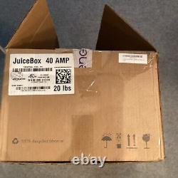 Juicebox 40 AMP Smart Electric Vehicle Charging Station Wi-Fi Hardwire Req